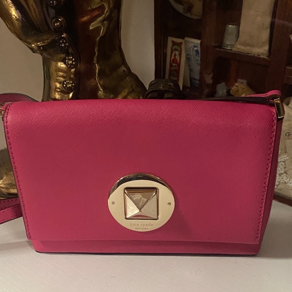 Kate Spade Fuchsia Crossbody Bag - Picture 3 of 17